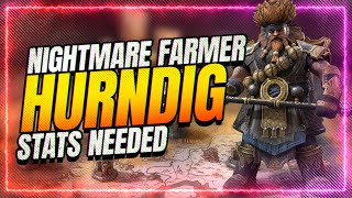 Hurndig is Nightmare BEAST FULL Build  Stats Needed  RAID Shadow Legends [upl. by Janelle]