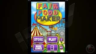 Fair Food Maker  8 Favorite carnival foods ALL IN ONE  iPhone Gameplay Video [upl. by Wahl]