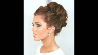 coiffure pour mariage invité chignon [upl. by Esinal]