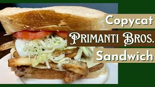 Copycat Primanti Brothers Sandwich  Veal Cutlet Primantis Sandwiches [upl. by Briggs871]