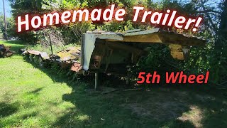 Converting A Camper To A Deckover Trailer Part 1 Demolition and Cleanup [upl. by Ahtnama]