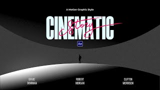 Create Hyper Cinematic Motion Graphics in After Effects [upl. by Niliac358]