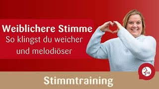 Stimmtraining  So klingst du weiblicher [upl. by Wester]