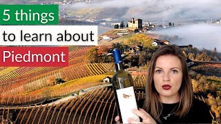 5 Things You Need To Know About Piedmont Wines  MORE DOCGS THAN ANY OTHER WINE ITALIAN REGION [upl. by Neeleuqcaj]