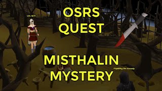 OSRS  Misthalin Mystery Quest Guide [upl. by Nosidam]