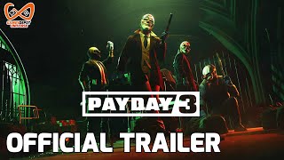 PAYDAY 3  Official Gameplay Trailer  Gamescom ONL 2023 [upl. by Mellen352]