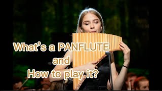 PANPIPE quotBlowing Techniquequot Lesson 1 [upl. by Joycelin]