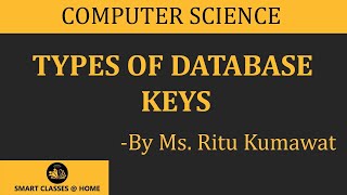 Types of keys in DBMSBCAMCAMscIT Primary Key Candidate Super Alternate Foreign key [upl. by Auria]