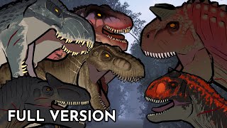 Rexy and Vastatosaurus Rex vs Carnotaurus  Animation Full Version [upl. by Anielram]