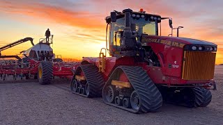 Seeding Wheat In The Saskatchewan Hills [upl. by Nevi]