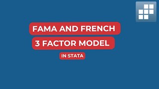 Construct Fama and French Three Factors in Stata [upl. by Rezeile]