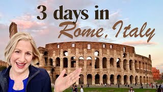 Ultimate Guide To Rome Italy 3day Itinerary For Firsttime Visitors [upl. by Soisanahta]