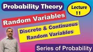 Discrete and continuous random variables  Probability  In Hindi  Lecture 11 [upl. by Irneh]