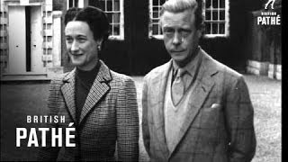 Duke And Duchess Of Windsor Home 1946 [upl. by Atinaujnas]