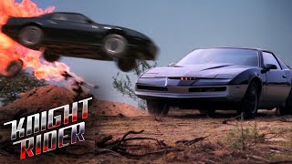 KITT VS KARR  Knight Rider [upl. by Constancy]