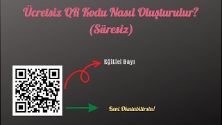 Ücretsiz QR Kodu Nasıl Oluşturulur Süresiz [upl. by Hanikas]