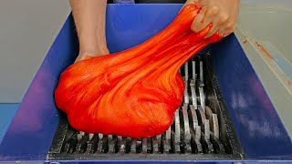 Shredding Glossy SLIME Satisfying amp Relaxing ASMR Video [upl. by Ilbert]