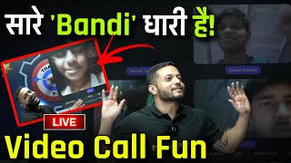 BANDI धारी बच्चे Live Class Video Call 😲  Rajwant Sir OP  Rajwant Sir Comedy  Physicswallah [upl. by Hwang308]