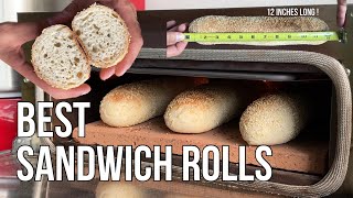 Philadelphia Hoagie Rolls  Recipe Included [upl. by Noguchi]