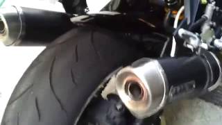 Kawasaki Z1000 With Arrow exhaust 2014 [upl. by Inimak641]