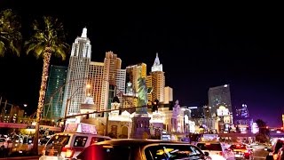 Driving the Las Vegas Strip HD 1080p Gopro [upl. by Trocki481]