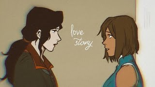 korra and asami  love story comic [upl. by Aztiley]