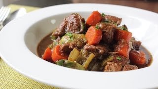 Irish Pork Stew Recipe  Pork Stewed with Guinness Beer and Vegetable  St Patricks Day Recipe [upl. by Yates641]