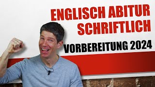 Abitur Englisch 2024  das OFFIZIELLE VIDEO zur Vorbereitung🙂 [upl. by Baylor512]