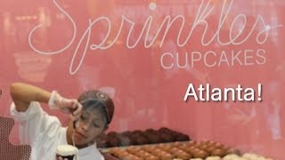 Sprinkles Cupcakes and Ice Cream opens in Atlanta [upl. by Emilie119]