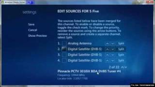 Freesat on Windows Media Center with Windows 7 [upl. by Nirra544]