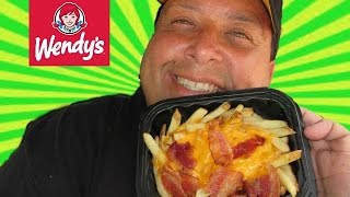 Wendy’s Baconator Fries REVIEW [upl. by Burhans114]