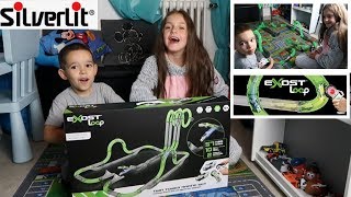 TROP FUN CE CIRCUIT avec des loopings  EXOST LOOP  Silverlit [upl. by Ilzel]