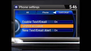 2013 Honda Accord Sedan  HondaLink SMS Text Messagemp4 [upl. by Chere157]