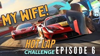 Wife tries sim racing  Zolder Hotlap  Episode 6  Assetto Corsa Competizione [upl. by Waller71]