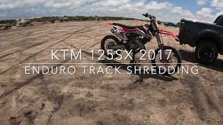 KTM 125sx Enduro Shredding [upl. by Burta687]