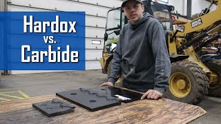 Hardox vs Carbide Cutting Edge Comparison  AdvantEdge Live Sections [upl. by Anirrok]