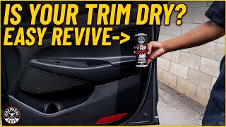 Restore Your Faded Rubber Vinyl and Plastics With These EasyToFollow Steps  Chemical Guys [upl. by Giwdul]