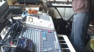 Old Skool Electro Jam  MPC Blofeld Alpha Juno [upl. by Llerraf751]