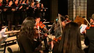 Concierto del Coro Universitario y la Orquesta de Cámara en la Catedral de Pamplona [upl. by Javed]