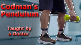 Codmans Pendulum  Shoulder Rehabilitation [upl. by Joyce]