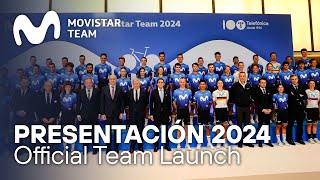 MovistarTeam2024 Presentación Oficial [upl. by Nelyk]