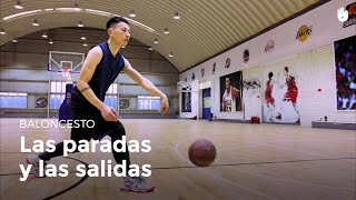 Las paradas y las salidas  Baloncesto [upl. by Peyton526]