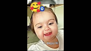 cute baby girl love shortvideo cutebaby ginnisuperstar ginniSharmaoffical01 [upl. by Airotkiv]