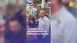 El presidente de Cortazar Ariel Corona dio por iniciada la rehabilitación del mercado La Central [upl. by Manton669]