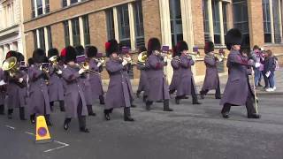 Band of the Coldstream Guards Windsor Changing the Guard Scots Guards March 6 2018 Extended [upl. by Anuahs]