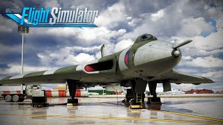 Part 1  A Simming Experience Like No Other  Just Flight Avro Vulcan  Preview Flight  MSFS [upl. by Atener67]