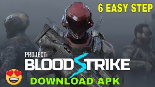 How to Download Project Bloodstrike APK and install on the android mobiles Phones [upl. by Idnahk]