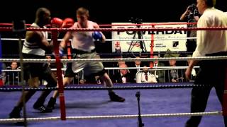 London ABA Boxing Championship 2015 Andre Sterling vs Matthew Tinker [upl. by Arim]