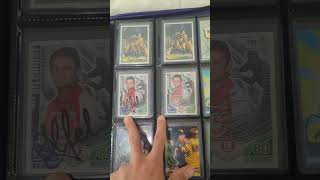 Incredible Futera Select topps McGrath Gilchrist Border  autos 22 from salfrat55 [upl. by Furlong]