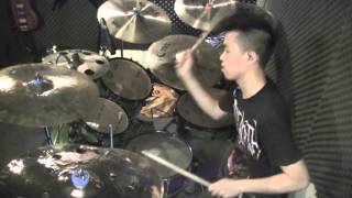 The Faceless  The Eidolon Reality drum cover by Wilfred Ho [upl. by Mcneil]